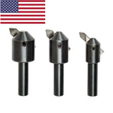 Round Small Fly Cutter Set of 3 Pcs – 8mm Shank with HSS M2 Cutting Tool Bits | Precision Milling Tool (USA Fulfilled)