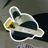 2.5" R8 Fly Cutter for Bridgeport Milling Machine – Indexable 1/2" x 4" TNMG Insert | Bluefox Tools