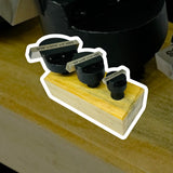 Fliegende Fräser-Set 1/2" Schaft (3-teilig) – Inklusive kostenlosen HSS-Schneiden für Fräsmaschinen