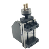 Mini Lathe Vertical Slide 90 x 50mm | Precision Milling Attachment for Bench Lathes | 40mm Travel | Two Handle Vertical Milling Slide