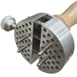 Universal Peg Clamp Work Holder with 8 Adjustable Removable Pegs | 50–70mm Jaw Capacity UK STOCK