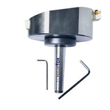 100mm (4") Fly Cutter MT3 Shank with M12x1.75 Drawbar – TNMG16 Carbide Insert & HSS Tool Bit Milling Tool