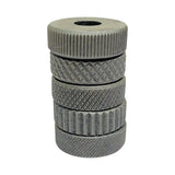 Single Wheel Knurling Tool Holder with 6 HSS Knurls | 12mm Shank Mini Lathe Knurling Tool Set