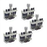 T-63 Quick Change Toolpost Holder Set β 5 Pc Standard Holders for Precision Lathe
