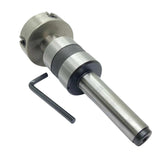 4 Jaw Independent Lathe Chuck 70mm with MT2 Revolving Live Center M14x1 Set | DE