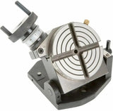 4 Zoll (100mm) neigbarer Rundtisch 0°–90° | Präzisions-Fräs- und Teiltisch | DE