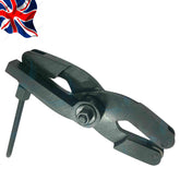 8-1/4" Scissor Type Knurling Tool Holder | 1-1/2"–4-1/2" Capacity | 5/8" Shank | UK STOCK