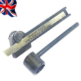 HSS Parting Off Tool & Cut Off Blade System | 12mm x 8mm Shank | Bluefox Tools | UK STOCK
