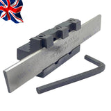 10mm Adjustable Parting Tool Holder with 3/4" HSS Cut-Off Blade for Lathe | UK STOCK