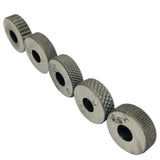 1 Wheel Lathe Knurling Tool | 12mm Square Shank | 6 Pattern HSS Knurls for Small & Mini Lathes | UK STOCK