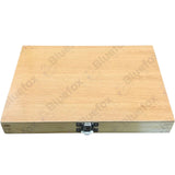 Präzisions-Winkelmaß-Set, 4-teilig | 2", 3", 4" & 6" Präzisions-Anschlagwinkel | Holzkassette | LAGER BESTAND UK