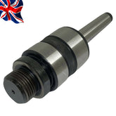 MT2 Revolving Live Center Tailstock | 1-1/8" x 12 TPI Thread | Morse Taper 2 Lathe Centre | UK STOCK