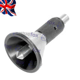 Engineer's Bell Punch Center Finder Tool | Precision Centre Marking Tool for Round Bars up to 35mm | UK STOCK