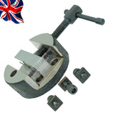 Round Vice 80mm for 3" & 4" Rotary Tables | Precision Rotary Table Vice with T-Nuts | UK STOCK