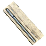 MT3 Lathe Alignment Test Bar | 335mm (13-3/16") | EN31 Alloy Steel | Wooden Box | UK STOCK