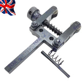 Clamp Action Knurling Tool for Lathe | Spring Loaded 2 Wheel Knurling Tool | 2" Capacity | UK STOCK