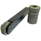 1 Wheel Lathe Knurling Tool | 12mm Square Shank | 6 Pattern HSS Knurls for Small & Mini Lathes | UK STOCK