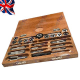BA Tap and Die Set 0BA to 10BA | 47 Piece British Association Threading Set | Boxed Complete Kit | UK STOCK