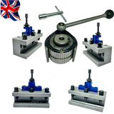 Multifix Style A1 40 Position Quick Change Tool Post Set | 150–300mm Swing Lathe | Bluefox Tools | UK STOCK