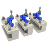 Multifix Style A1 40 Position Quick Change Tool Post Set | 150–300mm Swing Lathe | Bluefox Tools | UK STOCK