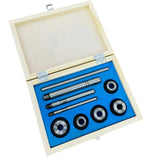 Valve Seat & Face Cutter Set 5 Piece Kit with Wooden Box | Vintage Car & Motorcycle Engine Repair | UK STOCK