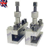 2 x T51 T1 Quick Change Tool Post Holders | 16mm Capacity | Boxford & Small Harrison Lathes | UK STOCK