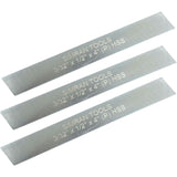 HSS Lathe Parting Off Blades Set 3/32" x 1/2" x 4" | Pack of 3 | Hawk Style | UK STOCK