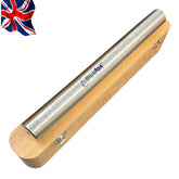 Lathe Alignment Test Bar 400mm Parallel Shank Mandrel | Precision EN31 Steel | Wooden Box | UK STOCK