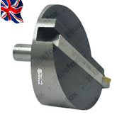 4" Fly Cutter with Carbide Indexable TNMG16 Tip | 100mm Head | 3/4" Shank Arbor | UK STOCK