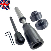 MT3 Floating Tailstock Die Holder Set | 13/16" to 1-1/2" Split Die Capacity | Lathe Threading Tool | UK STOCK