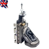 Vertical Milling Slide with Double Swivel Base for Myford ML7 & Super 7 Lathe | 100 x 125mm Table | UK STOCK