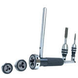 MT1 Lathe Tailstock Tap & Die Holder Set | 8 Piece Sliding Floating Tapping Kit | UK STOCK