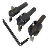 3 Piece Engineers Fly Cutter Set with HSS Round Tool Bits | 3/8" Shank Milling Cutter Set | UK STOCK
