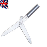 Center Finder Tool for Round Bar Workpieces | 3/8" Shank Drilling & Milling Machine Tool | UK STOCK