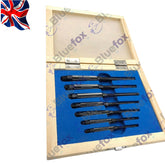 7 Piece Adjustable Hand Reamer Set HV–H3 | 1/4" to 15/32" (6–12mm) Engineering Reamers | UK STOCK