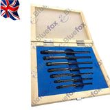 7 Piece Adjustable Hand Reamer Set HV–H3 | 1/4" to 15/32" (6–12mm) Engineering Reamers | UK STOCK