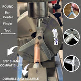 Center Finder Tool for Round Bar Workpieces | 3/8" Shank Drilling & Milling Machine Tool | UK STOCK