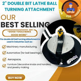 2" Ball Turning Attachment Double Bit for Myford Lathe | 50mm Radius Tool | Bluefox | UK STOCK