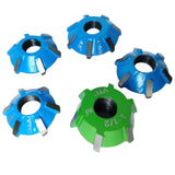 5 Piece Carbide Tipped Valve Seat Face Cutter Set | 20° & 45° Double-Sided Cutters | Bluefox Tools | UK STOCK