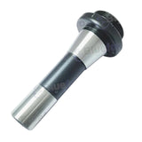 R8 Shank Arbor 1-1/2" x 18 TPI Threaded Nose with 7/16"-20 UNF Drawbar | For 100mm Fly Cutter & 50mm Boring Head | Bluefox Tools | DE