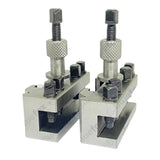 T51 Quick Change Tool Post Set 5 Piece with Standard, Boring & Parting Holders | 16mm Capacity | Bluefox Tools | UK STOCK