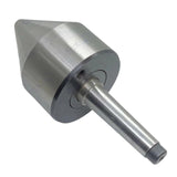 MT2 Revolving Bull Nose Pipe Live Centre 13–62mm Capacity | Tube Live Center for Lathe | 2 Morse Taper | Bluefox Tools | UK STOCK