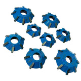 23 Piece Large Carbide Tipped Valve Seat Cutter Set | 30°, 45° & 70° Cutters with Pilots | Engine Reconditioning Kit | Bluefox Tools | UK STOCK