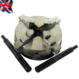 50mm 4 Jaw Self Centering Mini Lathe Chuck M14 x 1 Thread | 2" Chuck with Reversible Jaws for Unimat | Bluefox Tools | UK STOCK