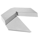 1-1/2" Centering Square Finder Tool, Precision Center Finder for Round Bars, Rods & Discs, Hardened Ground Tool Steel, Metalworking Layout Tool | USA STOCK