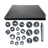 20 Piece Valve Seat & Face Cutter Set Carbon Steel | Vintage Engine Valve Seat Repair Kit | DE