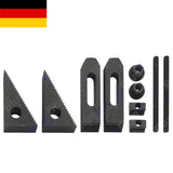 M6 Clamping Kit Set for 3" & 4" Rotary Tables | Precision Rotary Table Clamp Set | Bluefox Tools | DE
