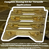 34–60mm Cylinder Engine Hone Kit | Diamond Honing Tool with 4 Diamond Honing Stones | UK STOCK