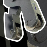 8-1/4" Scissor Type Knurling Tool Holder Clamp Type 5/8" Shank for Lathe & CNC | 1-1/2"–4-1/2" Capacity | DE