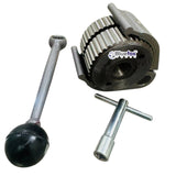 E5 Multifix Quick Change Tool Post with Locking Lever for 8"–16" Swing Lathe | Main Block Only | Bluefox Tools | DE